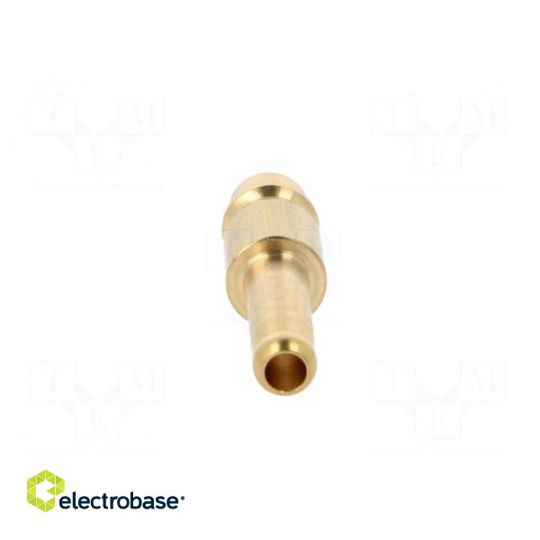 Plug-in nozzle EURO | with bushing | Mat: brass | Connection: 6mm paveikslėlis 5