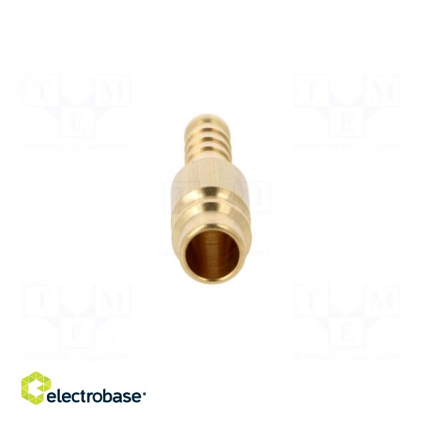 Plug-in nozzle EURO | with bushing | Mat: brass | Connection: 6mm фото 9