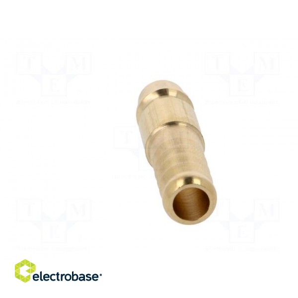 Plug-in nozzle EURO | with bushing | Mat: brass | Connection: 9mm paveikslėlis 5