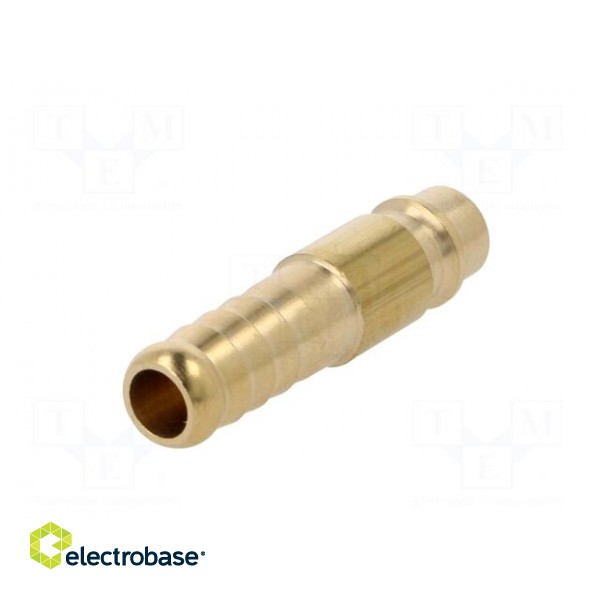 Plug-in nozzle EURO | with bushing | Mat: brass | Connection: 9mm paveikslėlis 6