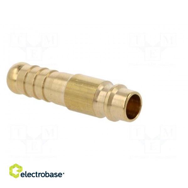 Plug-in nozzle EURO | with bushing | Mat: brass | Connection: 9mm paveikslėlis 8