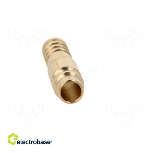 Plug-in nozzle EURO | with bushing | Mat: brass | Connection: 9mm фото 9