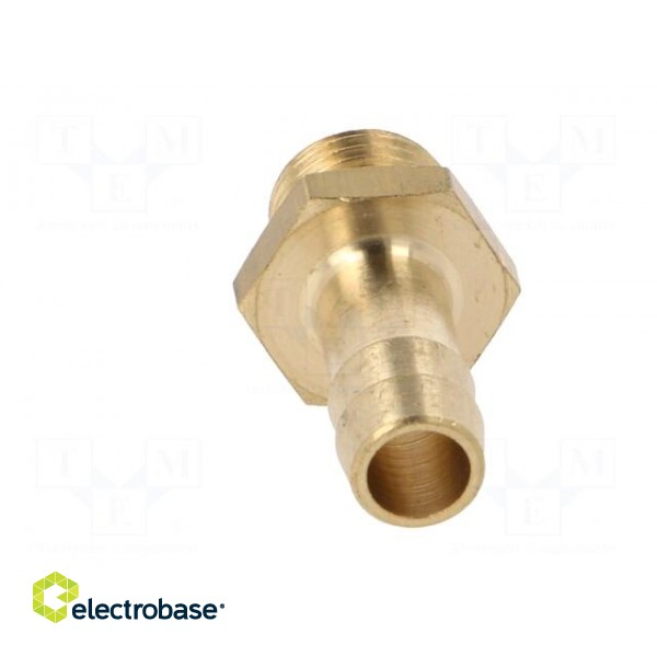Plug-in nozzle | with bushing | Mat: brass | Connection: 9mm paveikslėlis 5