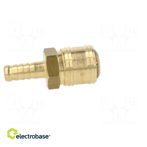 Quick connection coupling EURO | brass | Connection: 9mm paveikslėlis 7