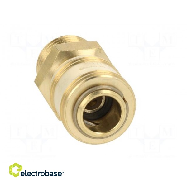 Quick connection coupling EURO | brass | Ext.thread: 1/2" image 9