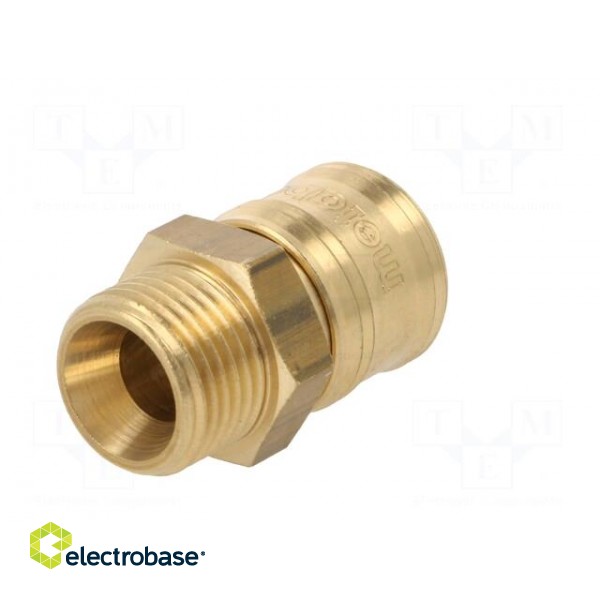 Quick connection coupling EURO | brass | Ext.thread: 1/2" image 6