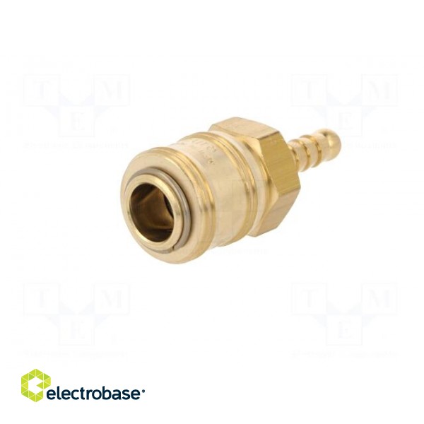 Quick connection coupling EURO | with bushing | brass image 2