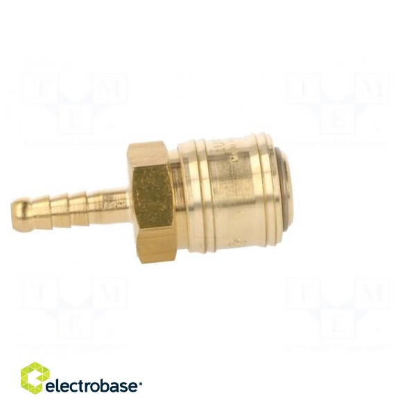 Quick connection coupling EURO | with bushing | brass image 7