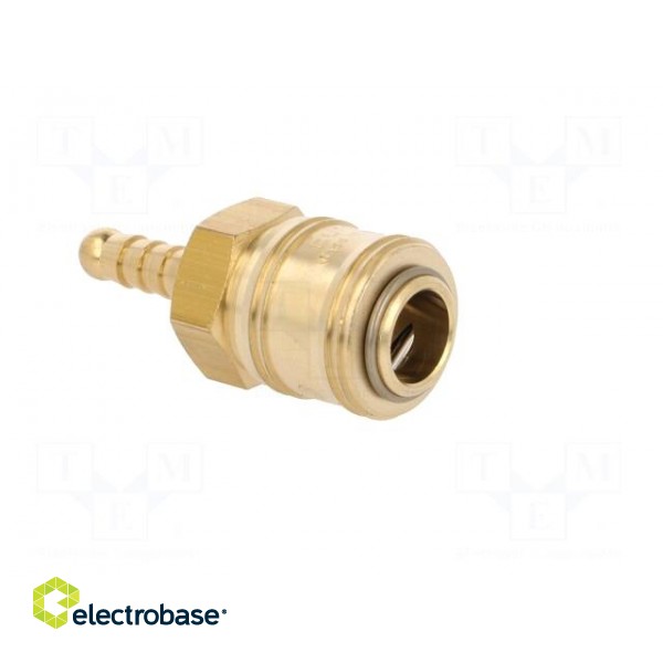 Quick connection coupling EURO | with bushing | Mat: brass фото 8