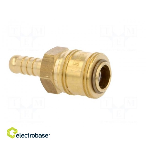 Quick connection coupling EURO | with bushing | Mat: brass image 8
