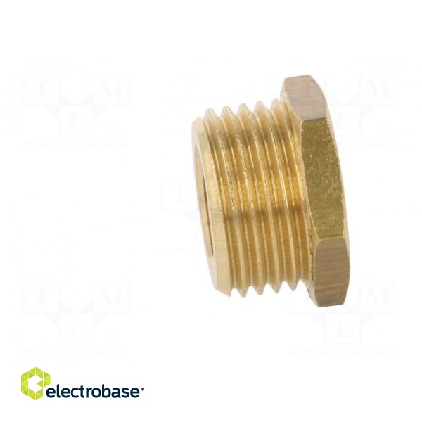 Thread adapter | brass | Ext.thread: 1/4" | Int.thread: 1/2" image 3