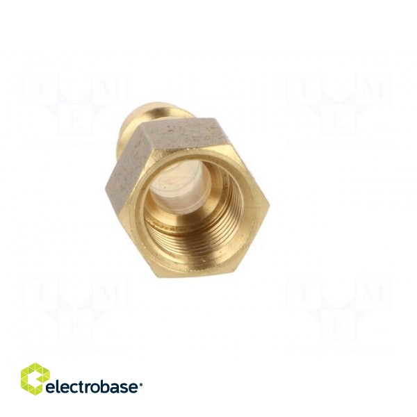 Thread plug-in EURO | nipple | brass | Int.thread: 1/4" image 9