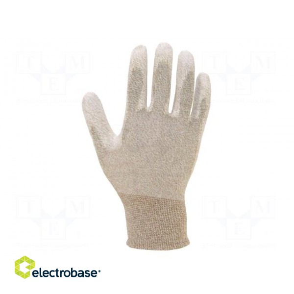 Protective gloves | ESD | S | beige paveikslėlis 2