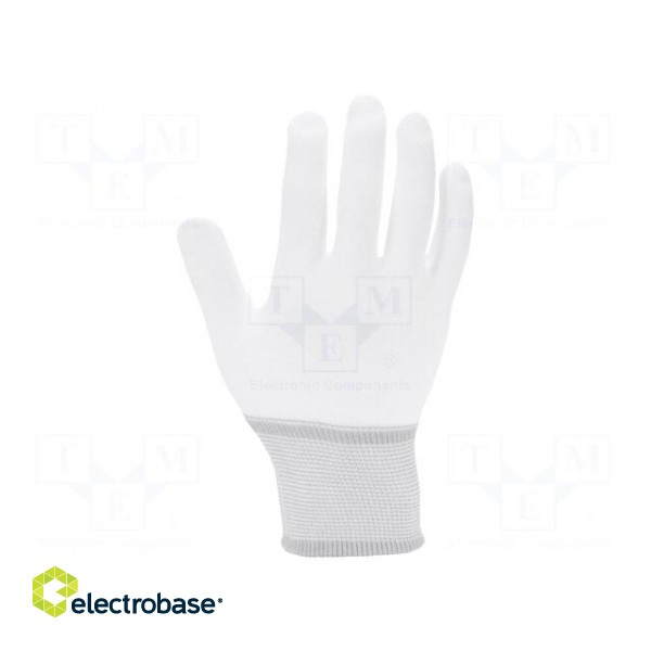 Protective gloves | ESD | S | Features: conductive | beige фото 2