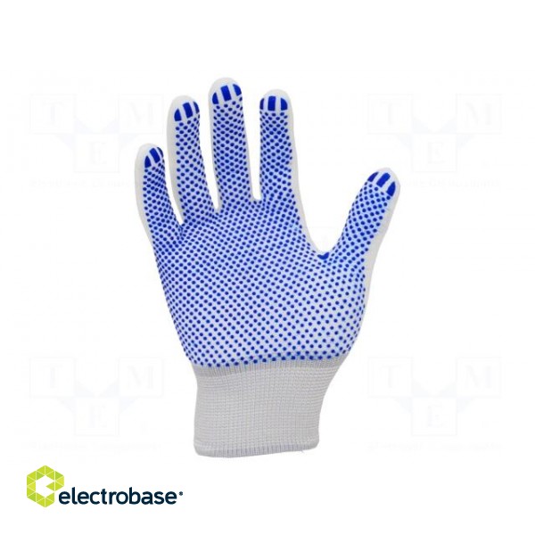Protective gloves | ESD | S | polyamide,PVC,carbon fiber paveikslėlis 3