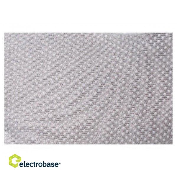 Protective gloves | ESD | S | polyester,PVC,carbon fiber | white paveikslėlis 2