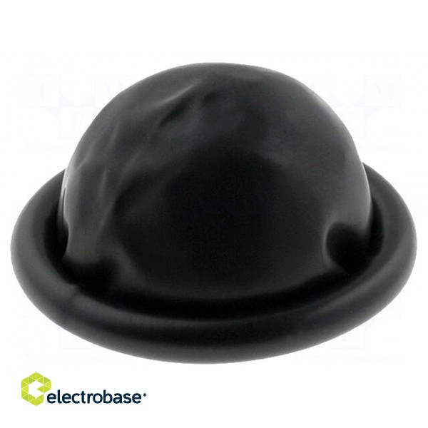 Thimbles | ESD | M | Features: talc free,conductive | latex | black