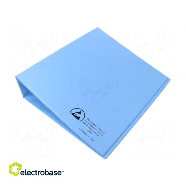 Binder | ESD | A4 | 50mm | Application: for storing documents | PVC image 1