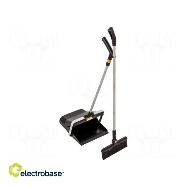 Broom and dustpan kit | ESD | 900x260mm | aluminium,PP