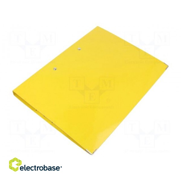 Clipboard | ESD | A4 | Application: for storing documents | yellow фото 1