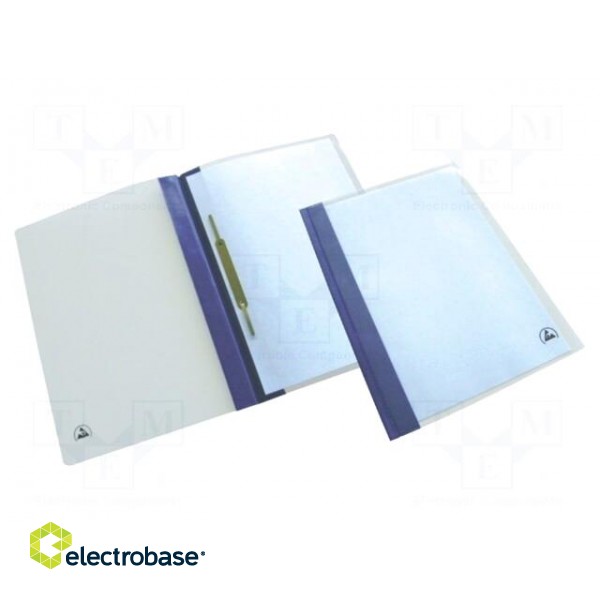 Document folder | ESD | A4 | Application: for storing documents | PVC