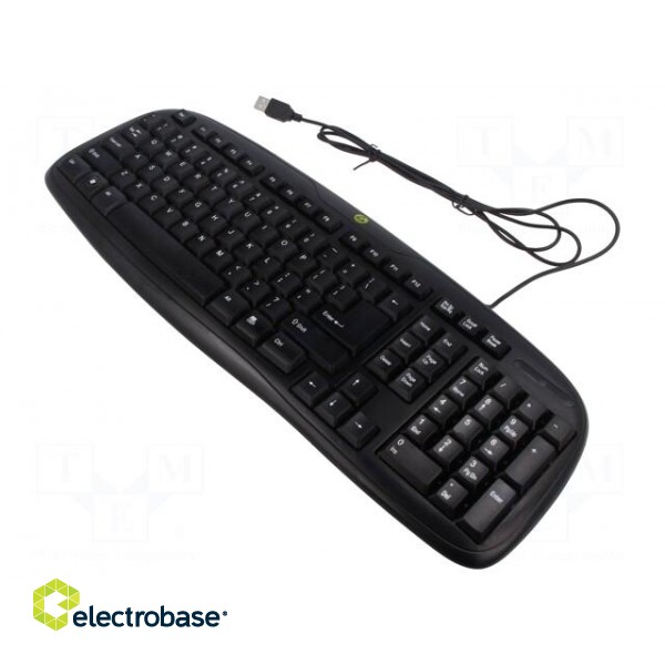 Keyboard | ESD,wired | electrically conductive material | black