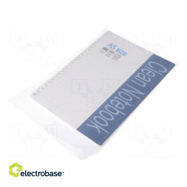 Notebook | ESD | A5 | 1pcs | Application: cleanroom