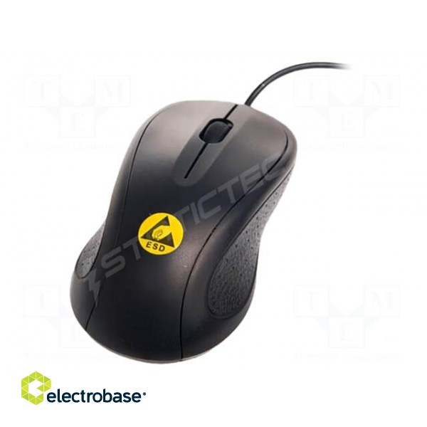 Optical mouse | ESD,wired | electrically conductive material