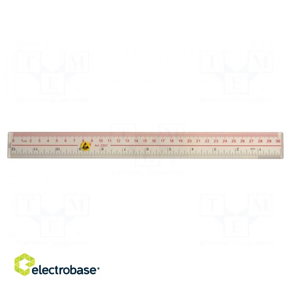 Ruler | ESD | 300mm | ABS | 