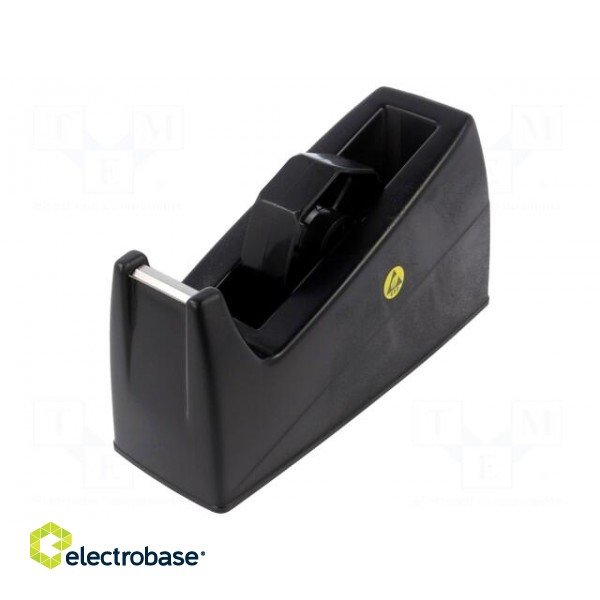 Tape dispensers | ESD | electrically conductive material | black paveikslėlis 1