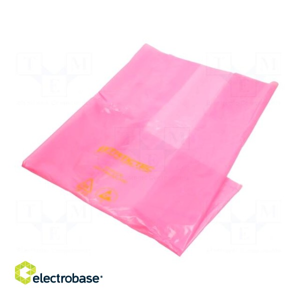 Trash bags | ESD | 25um | 60l | 100pcs | Features: dissipative | pink