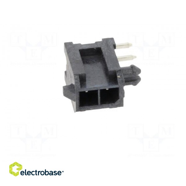 Socket | wire-board | male | Minitek® Pwr 3.0 | 3mm | PIN: 2 | THT | 5A paveikslėlis 9