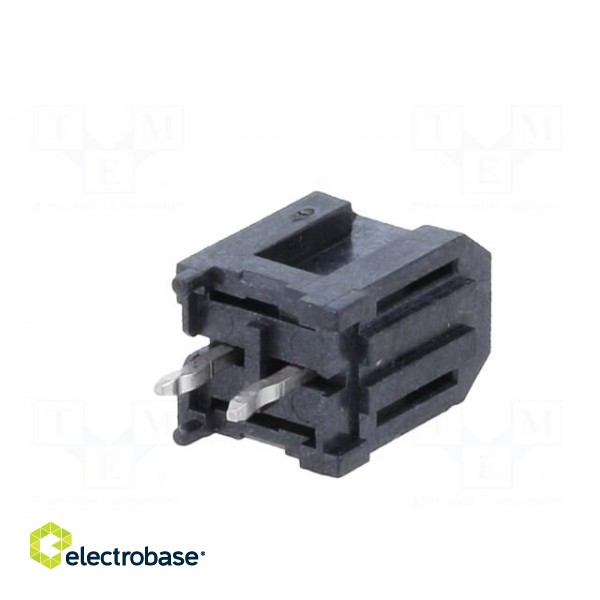 Socket | wire-board | male | Minitek® Pwr 3.0 | 3mm | PIN: 2 | THT | 5A paveikslėlis 6