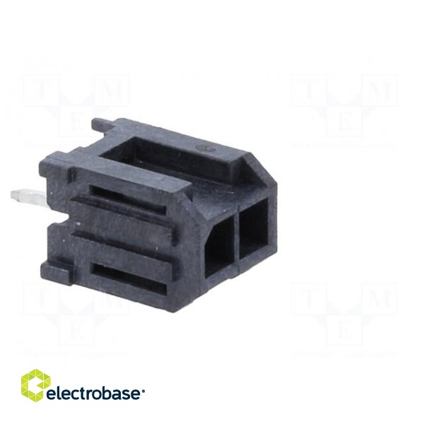 Socket | wire-board | male | Minitek® Pwr 3.0 | 3mm | PIN: 2 | THT | 5A paveikslėlis 8