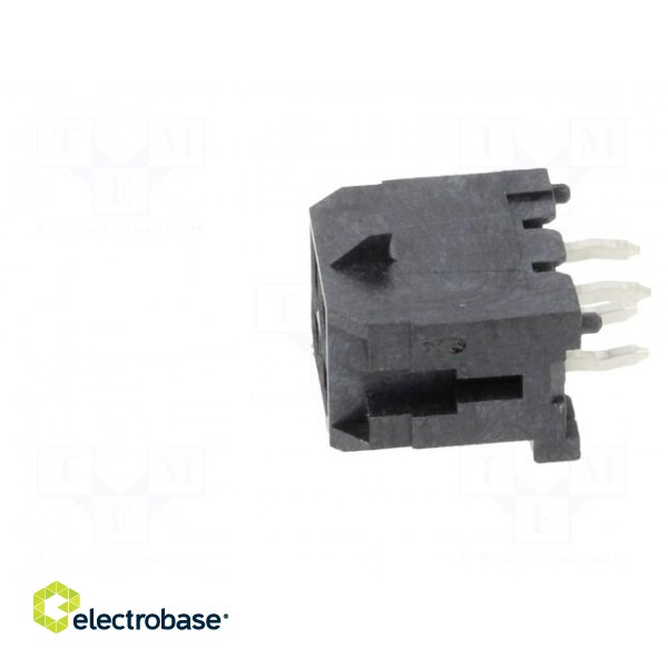 Socket | wire-board | male | Minitek® Pwr 3.0 | 3mm | PIN: 4 | THT | 5A paveikslėlis 3
