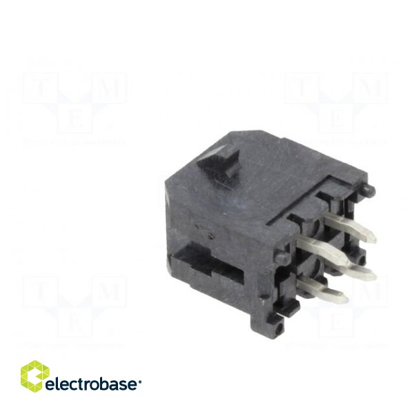 Socket | wire-board | male | Minitek® Pwr 3.0 | 3mm | PIN: 4 | THT | 5A paveikslėlis 4
