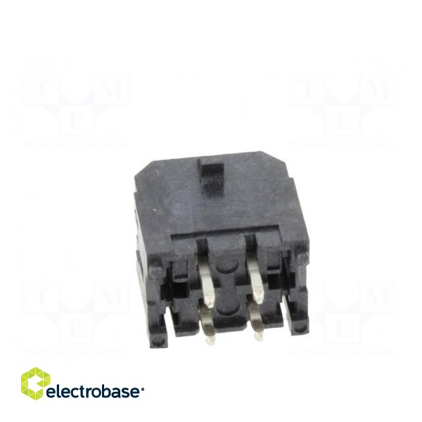Socket | wire-board | male | Minitek® Pwr 3.0 | 3mm | PIN: 4 | THT | 5A paveikslėlis 5