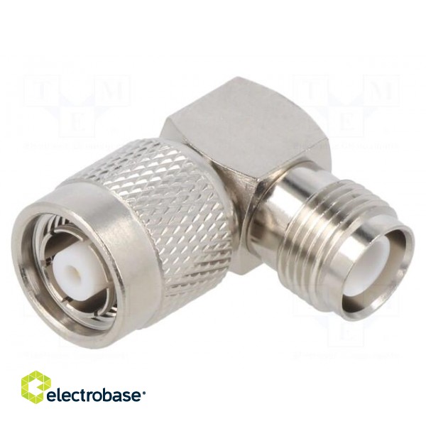 Adapter | RP-TNC male,RP-TNC female | Insulation: PTFE | 50Ω | 11GHz image 1