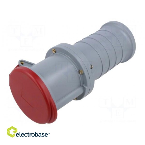 Connector: AC supply 3-phase | plug | female | 63A | 415VAC | IEC 60309 image 1