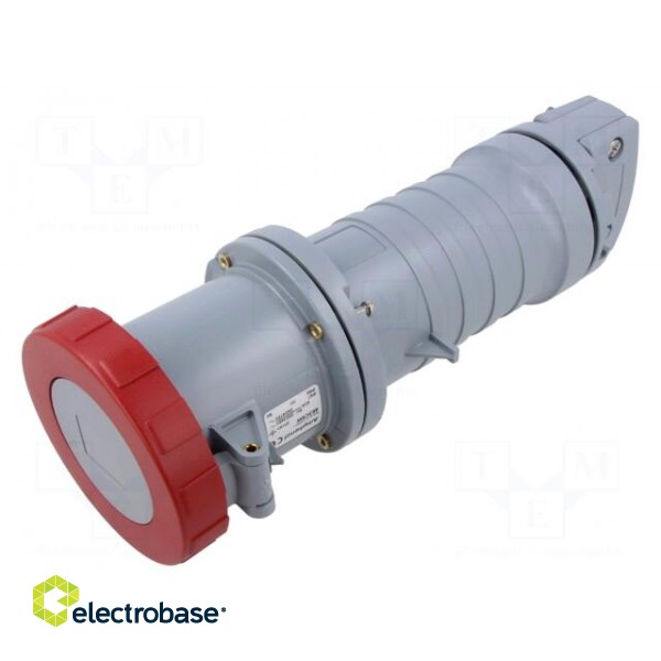 Connector: AC supply 3-phase | plug | female | 63A | 415VAC | IEC 60309 фото 1