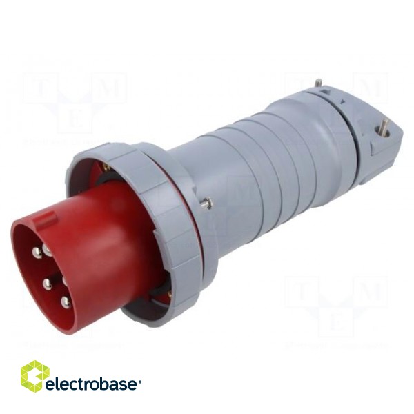 Connector: AC supply 3-phase | plug | male | 125A | 415VAC | IEC 60309