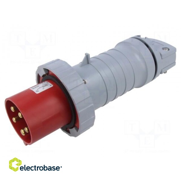 Connector: AC supply 3-phase | plug | male | 63A | 415VAC | IEC 60309