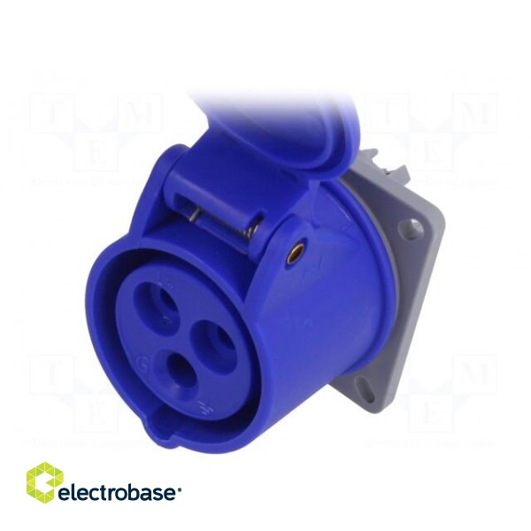 Connector: AC supply 3-phase | socket | female | 16A | 250VAC | IP44 image 2
