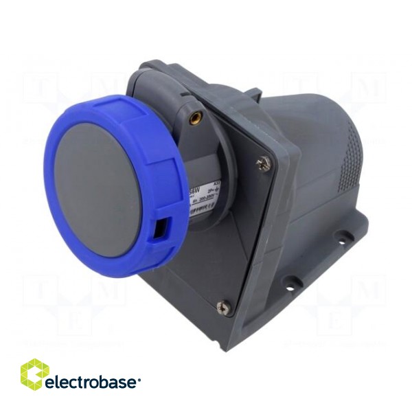 Connector: AC supply 3-phase | socket | female | 16A | 250VAC | IP67 image 1
