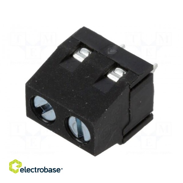 Connector: PCB terminal block | terminal | angled | Plating: tinned