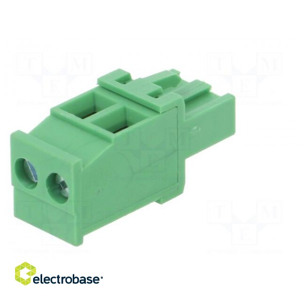 Connector: pluggable terminal block | plug | female | angled 90° фото 6