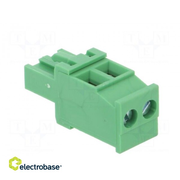 Connector: pluggable terminal block | plug | female | angled 90° image 4