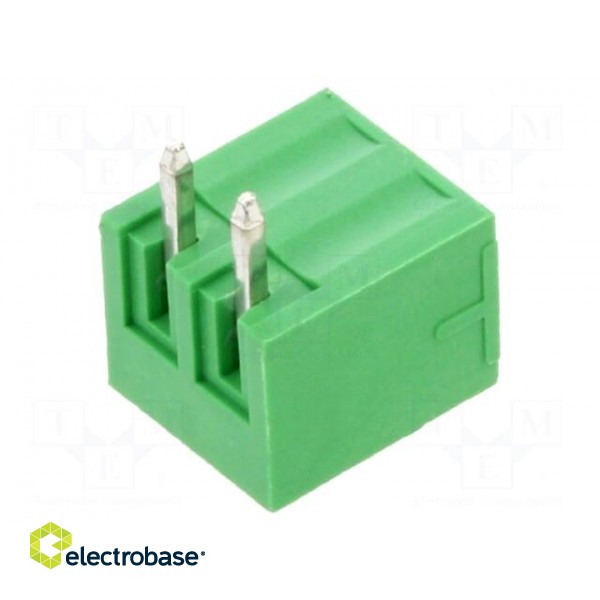 Pluggable terminal block | 3.5mm | ways: 2 | angled 90° | socket | male image 2