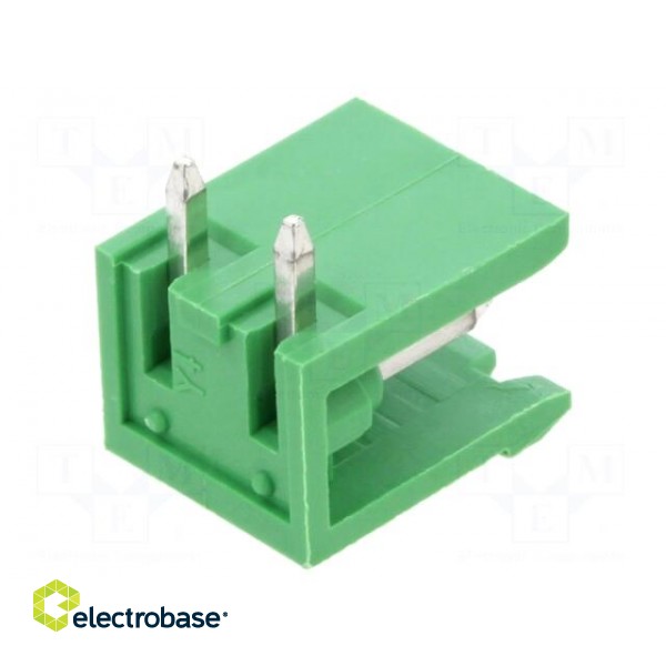 Pluggable terminal block | 5mm | ways: 2 | angled 90° | socket | male image 2