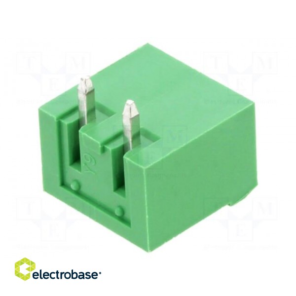 Pluggable terminal block | 5mm | ways: 2 | angled 90° | socket | male image 2